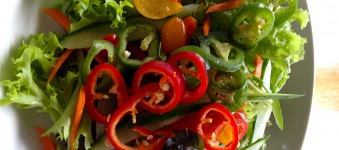 Low-Sodium (Boring) Salad