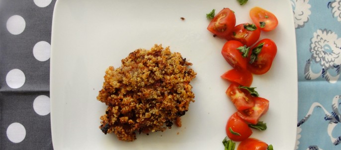 Quinoa Crusted Chicken