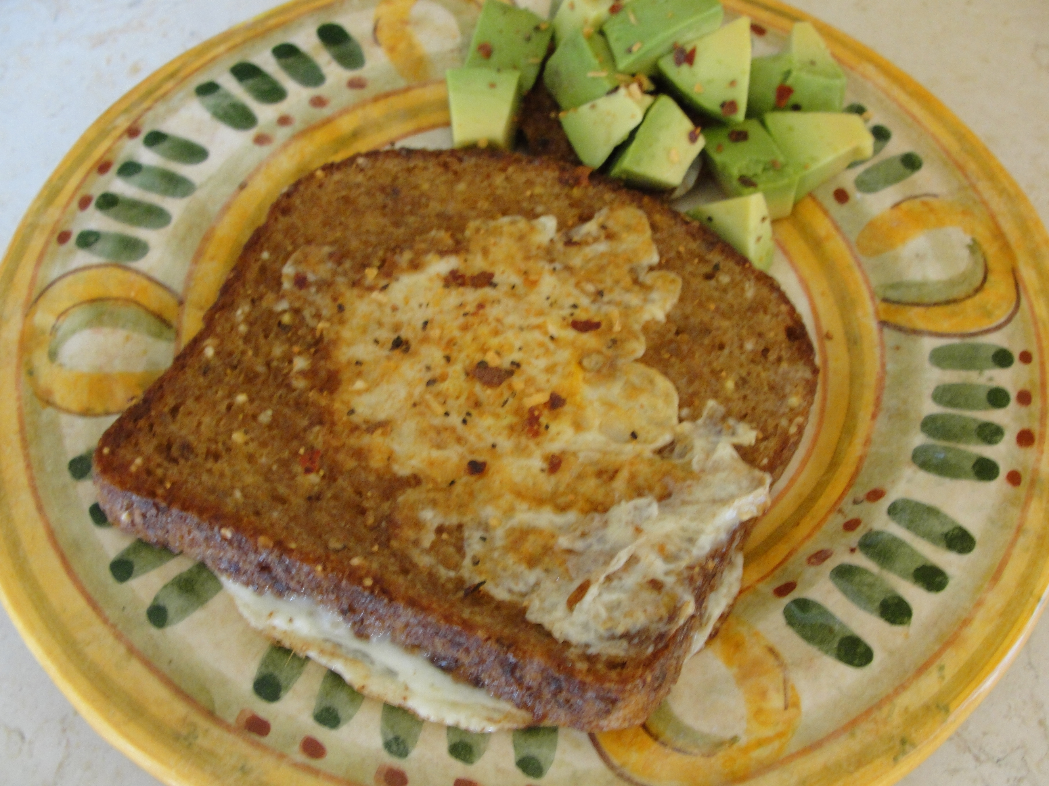Toad Stew Egg in a Basket, Toad in a Hole